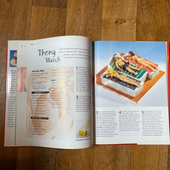 Naughty Cakes Debbie Brown Step by step recipes for 19 fabulous, fun cakes 2005 - Picture 7 of 10